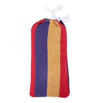 

Portable Single Hammock Garden Home Park Garden Swing Hanging Chair Hangmat Blue Red