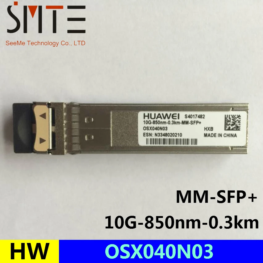 

HW OSX040N03 10G 850nm 0.3km MM SFP+ fiber optical transceiver