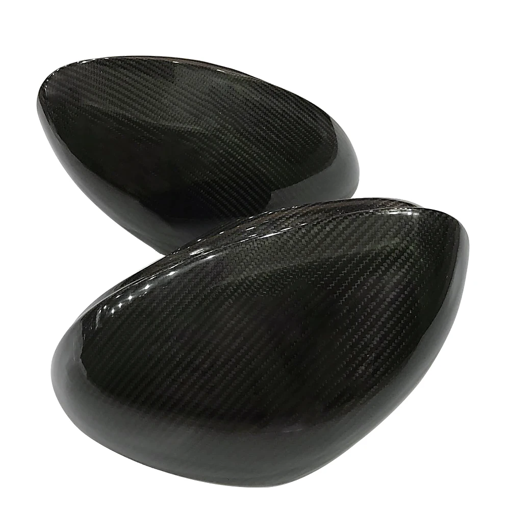 

1 Pair For Alfa Romeo Giulia 2017-2018 Carbon Fiber Side View Mirror Cover Caps