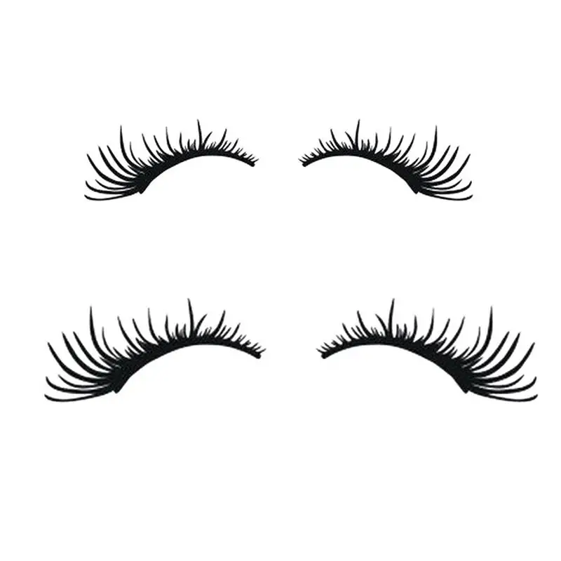 

2Pcs Eyelashes Light Eyebrow Car Stickers Body Sticker Decals Car Door Blocked Scratches Vinyl Graphic Motorcycle sticker Black