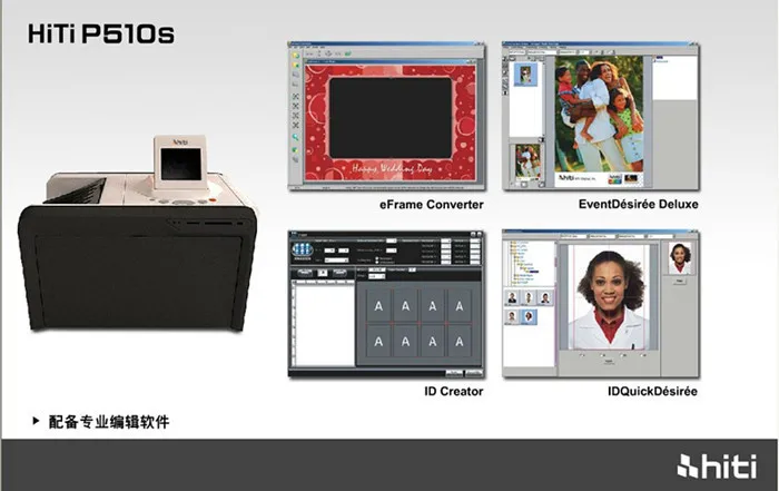 Тепла сублимации тип высокоскоростной фотопринтер Hiti P510S