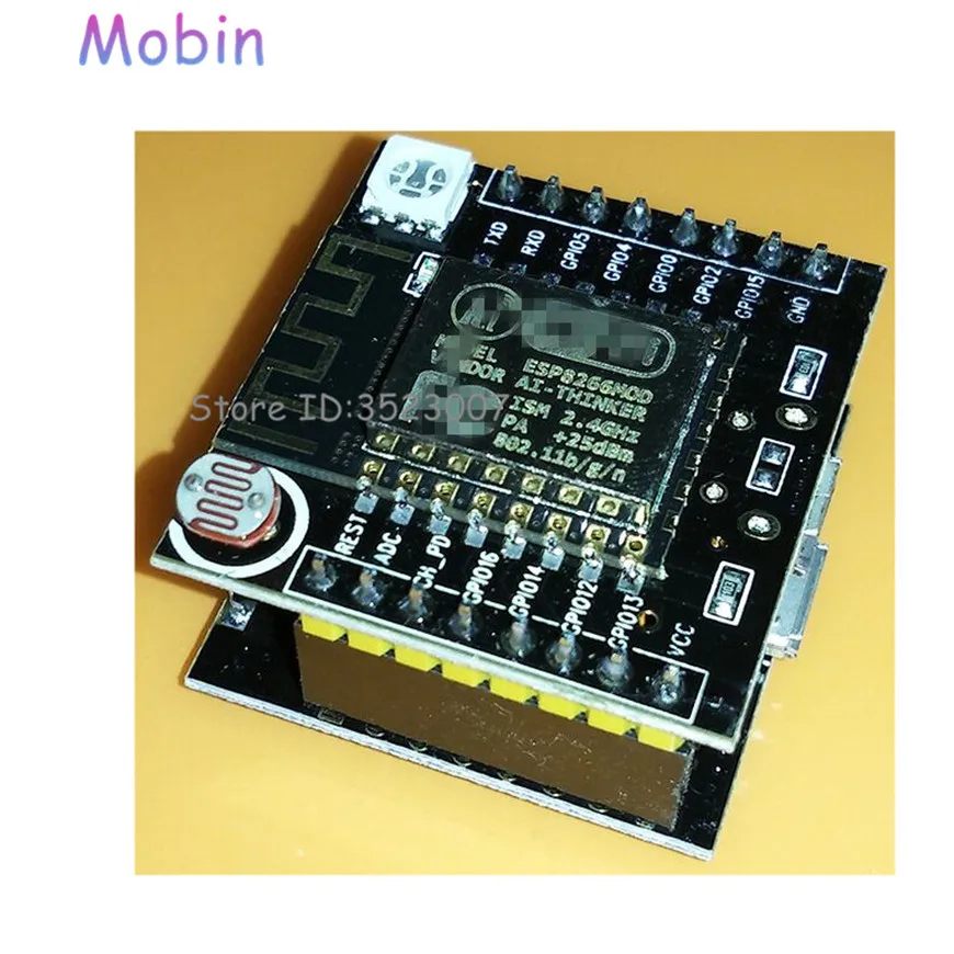 2 шт./лот ESP8266 серийная плата разработки с Wi-Fi Witty cloud ESP-12F module MINI nodemcu лучшее