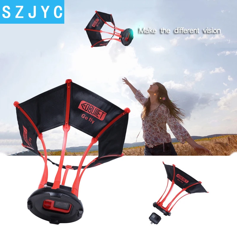 

For GoPro 5 Parachute Bird Fly Photography Bracket Stand For Go Pro Hero 5 Hero 6 Hero 7 Camera Frame Aerial View Accessories