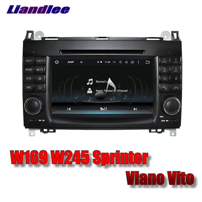 Excellent Liandlee Car Multimedia Player NAVI For Mercedes Benz W169 W245 Sprinter 2004~2013 Touch Screen Radio DVD Stereo GPS Navigation 3
