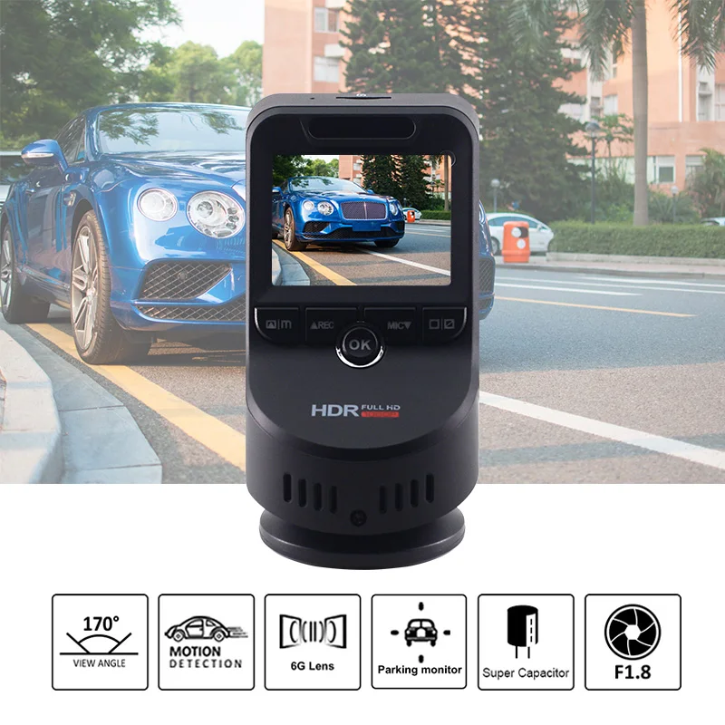 Двойной объектив WiFi Автомобильный видеорегистратор T691C задняя камера для автомобиля Встроенная камера с GPS 4K 2160P видеорегистратор ночного видения