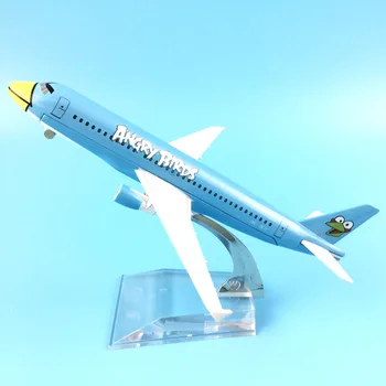 

Thai Bangkok Air A320 Airways Airbus 320 Airlines Airplane Model w Stand 16cm Metal Alloy Plane Model Aircraft kids toys Gift