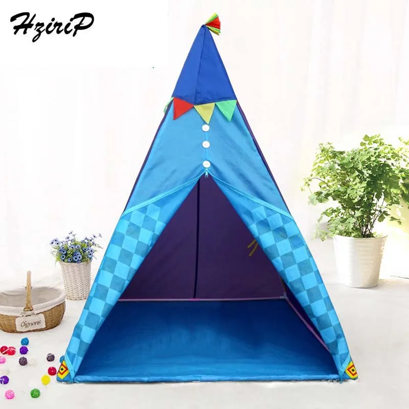 

HziriP Children Tent Portable Foldable Tipi Camping Game Toy Waterproof Baby Play House Outdoor Fun Toys Tent for Kids Gifts