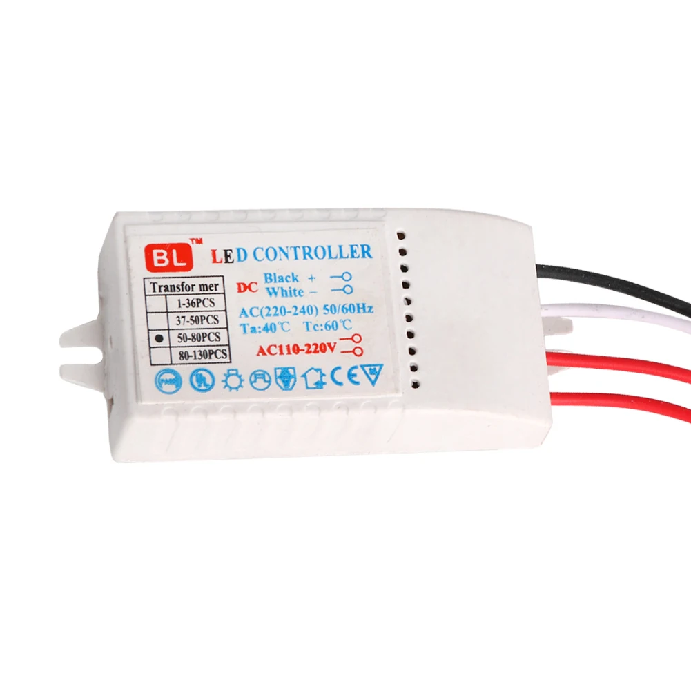 

Electronic AC 220-240V Transformer Driver For String 50-80pcs LED Power Supply