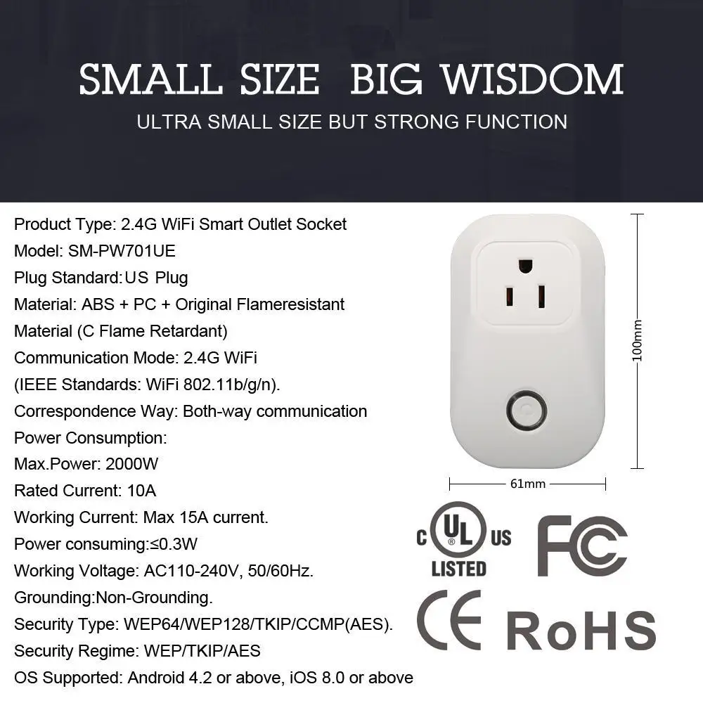 220v Outlet Types >> Ac 110v 220v Wifi Smart Outlet Socket App Timing Support Amazon 220v Outlet Types >> Ac 110v 220v Wifi Smart Outlet Socket App Timing Support Amazon