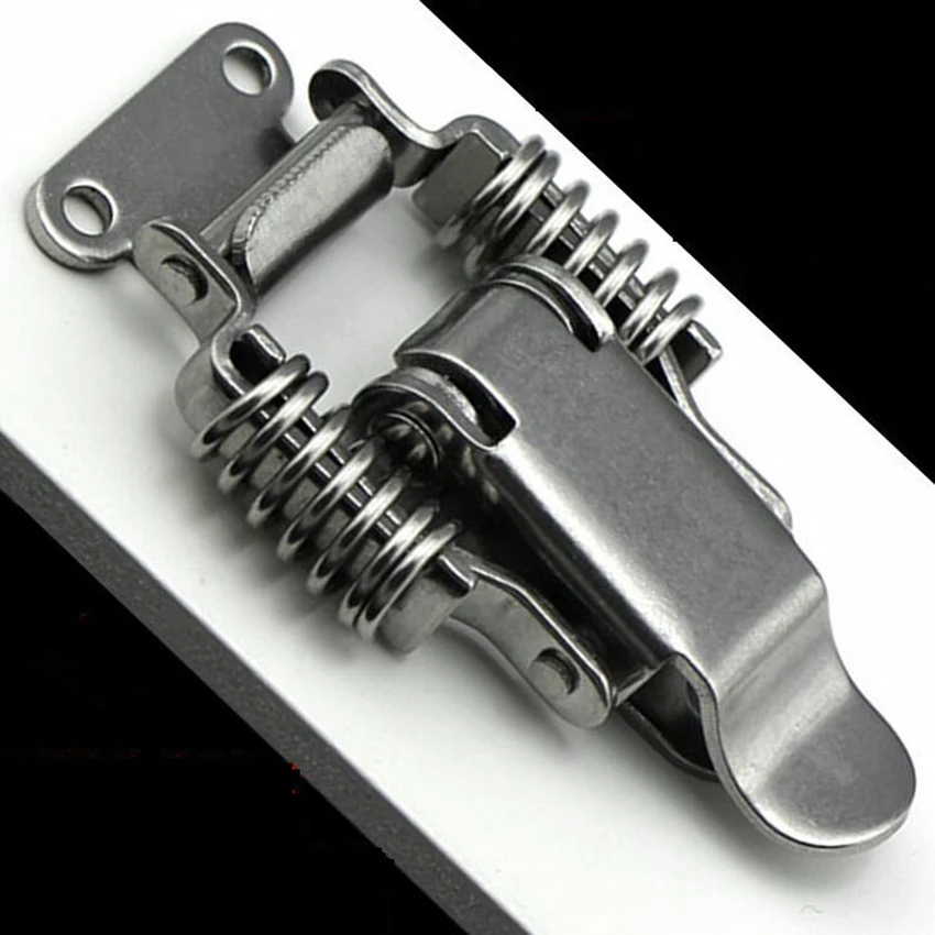 s/L stainless steel double spring buckle ,Wooden box Toolbox ,Heavy