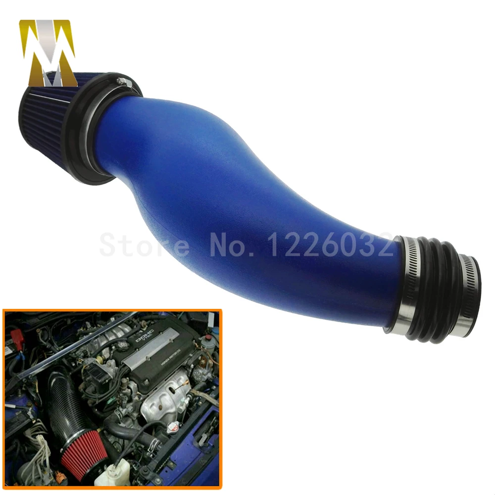 

Vehicle parts AIR INTAKE PIPE Car Racing PLASTIC AIR INTAKE PIPE FOR CIVIC 92-00 EK EG Blue