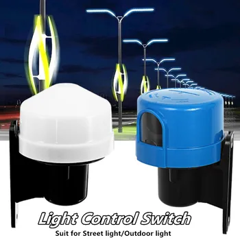 

10A Photocell Outdoor Light Control Switch Photoelectric Sensor Lamp Light Switch Street Light Control Switch 220-240V
