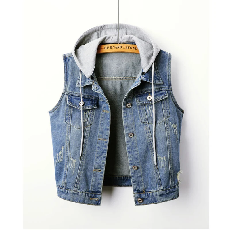 sleeveless short jacket