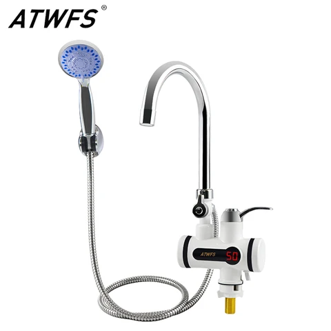 Instant Water Heater Tankless Hot Water Heater Faucet Shower