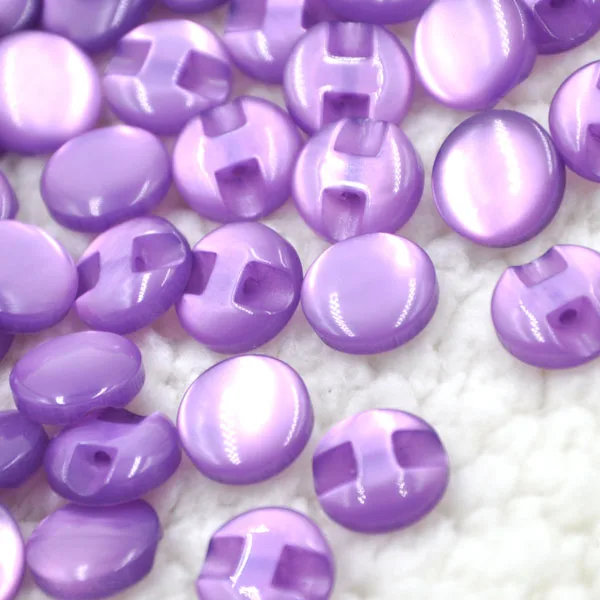 

100pcs Purple Color Child Clothes Candy Color Eye Cat Stone Button/Sewing lots