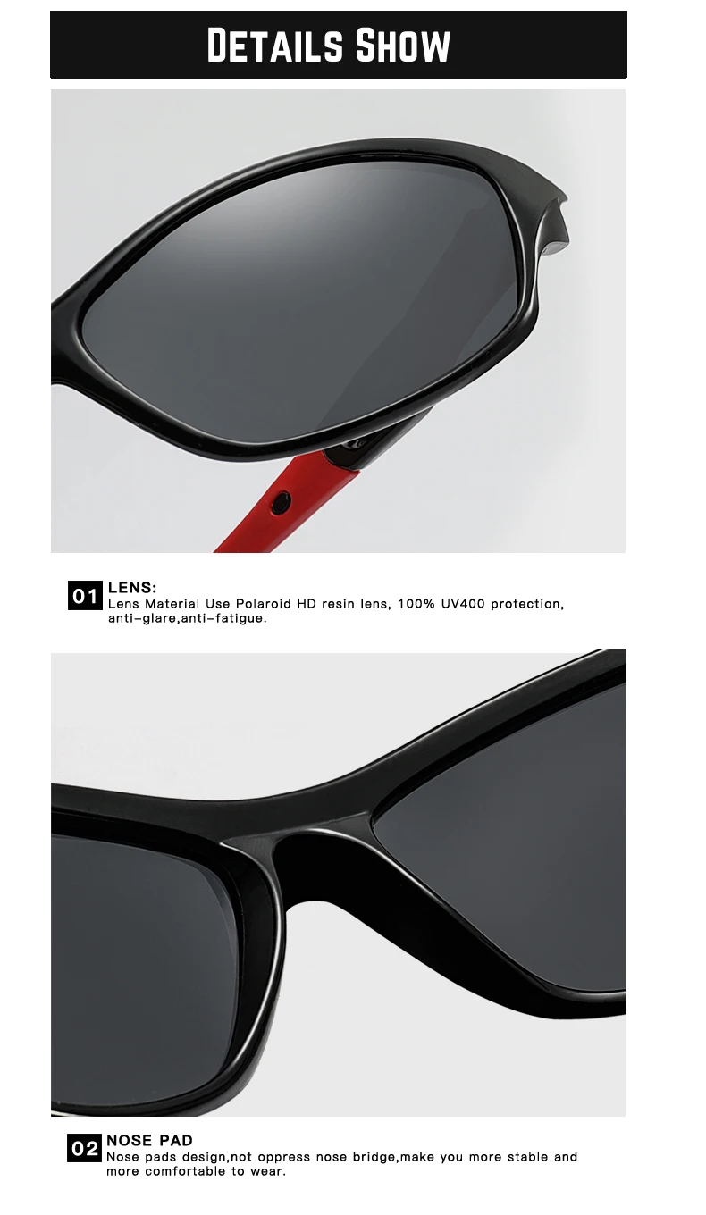 Мужские поляризованные солнцезащитные очки для рыбалки, походные очки, UV400, велосипедные очки, спортивные очки Occhiali Ciclismo WarBLade