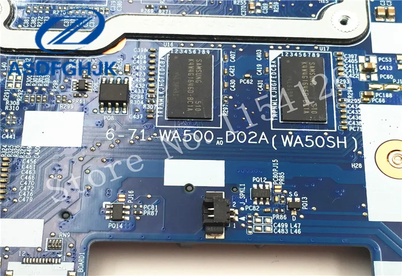 Материнская плата для ноутбука 6 71 wa500 d02a Hasee Clevo God of War wa50sb wa50sh материнская 77 wa50sb00