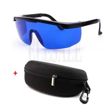 Лазерные защитные очки для глаз, синие линзы для предотвращения красного и УФ-лазеров, портативный чехол 590-690nm/635nm/650nm