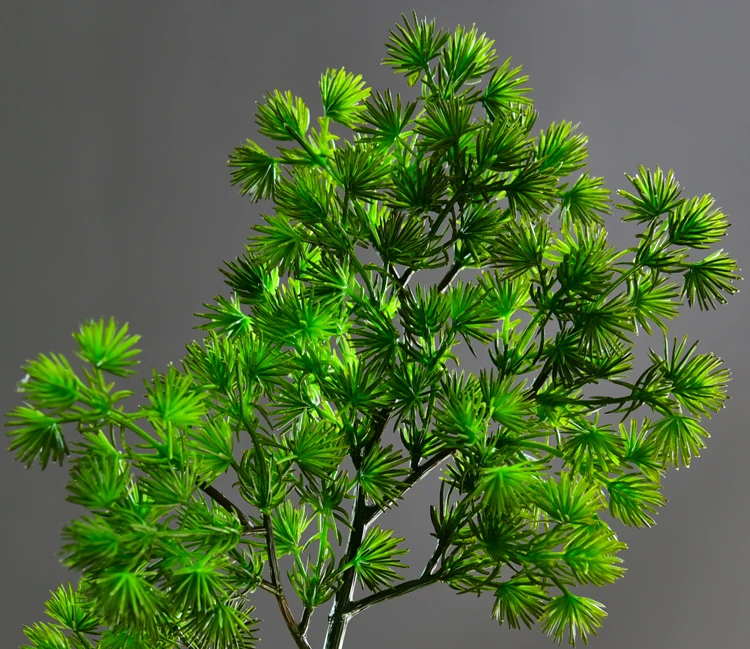7 видов ветки сосны Искусственные пластиковые Pinaster кипарисы осень ...