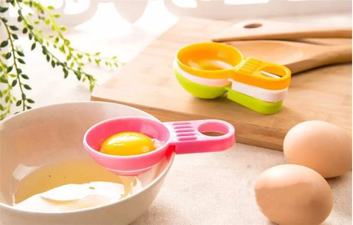 Практичный мини-яичный желток и белый держатель сепаратора делитель Сито для кухонных инструментов