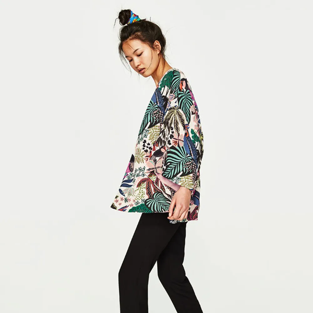 Cardigans Women Floral Chiffon Kimono Cardigan Oversized With Fringe Loose Comfortable Chiffon Shawls Flare Sleeve Wraps