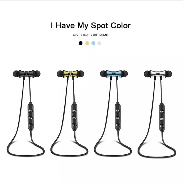

2019 XT11 Magnetic Music Bluetooth 4.2 Earphone Sport Wireless Bluetooth Headset With Mic For IPhone Samsung