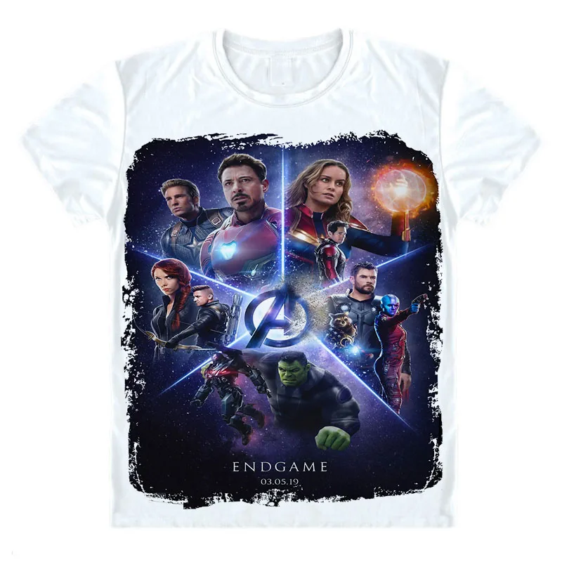 Avengers Endgame T Shirt Avengers Endgame Avengers Infinity War Part II T-Shirt Avengers 4 Tee Shirt Iron Man Tony Stark Tshirt