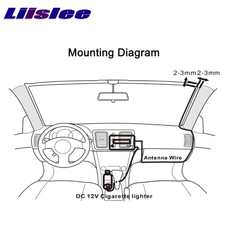 LiisLee Car DAB+ BLH 616 TV Tuner External Digital Radio Car TV Set top Box for Android Car Stereo (External Tuner DAB+ BLH 616)6