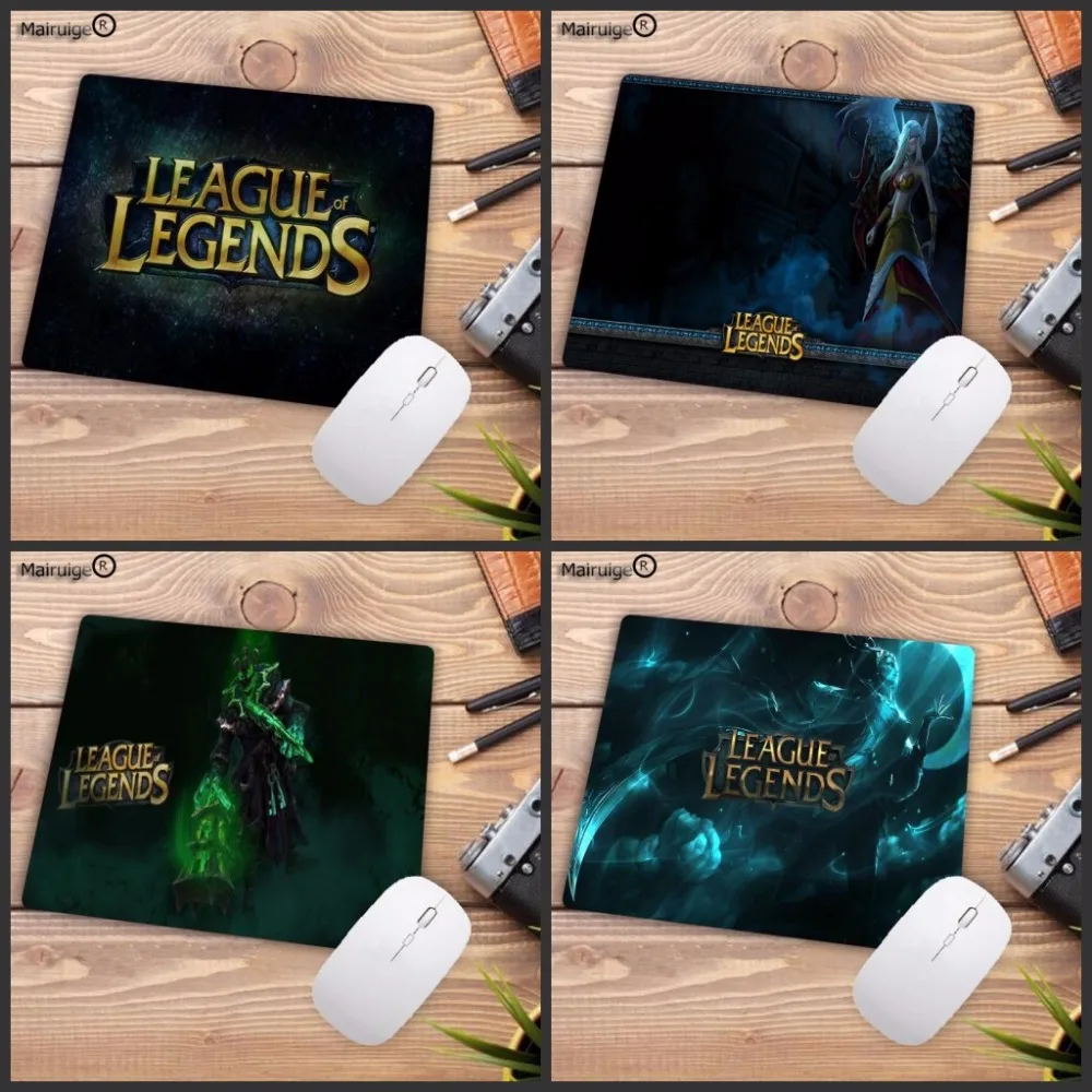 

Mairuige 18x22cm 20x25cm 25x29cm League of legends Mouse Pad Notbook Computer Speed Mousepad Gaming Padmouse Gamer As Gift