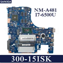 Kefu BMWQ1/BMWQ2 NM-A481 ноутбук материнская плата для Lenovo Ideapad 300-15ISK Тесты оригинальная материнская плата I7-6500U с видеокартой