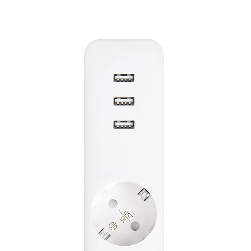 Новая глобальная версия оригинальная розетка Xiaomi Mijia 3 разъема порта USB большая