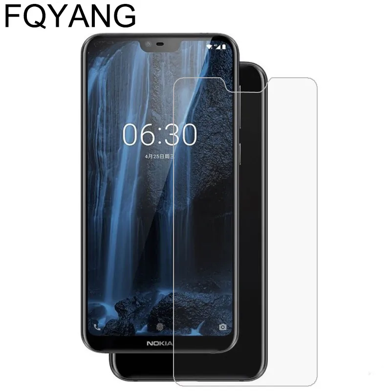 FQYANG 9H закаленное стекло для Nokia 2 1 3 5 6 7 PLUS Защитная пленка экрана 8 7plus X5 X6
