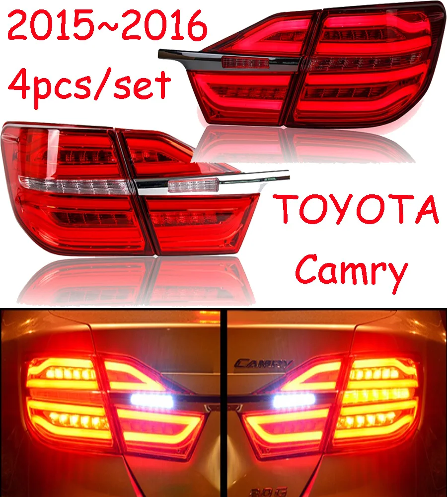 ФОТО Camry taillight,2012~2014/2015~2016;Free ship!LED,4pcs/set,Camry rear light,Camry fog light;Corolla,Camry