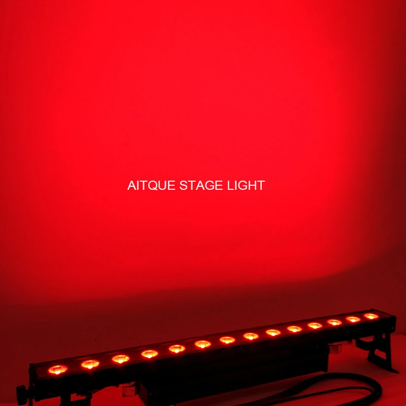 

6lot Led effect strip dmx rgb led cob led 110v bar 14x30w led wall light outdoor running lights ip65 wall washer