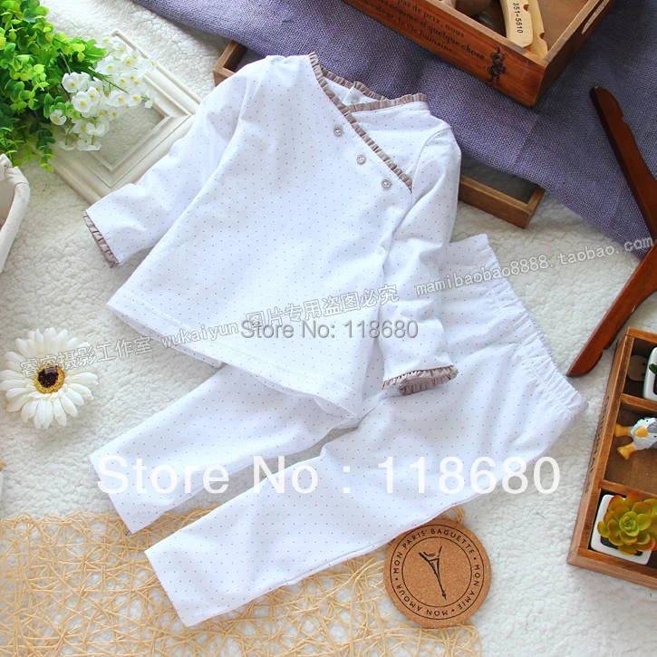 

Free shipping new 2015 spring autumn baby clothing sets children pajamas girls t shirts pants baby girl casual sets baby wear