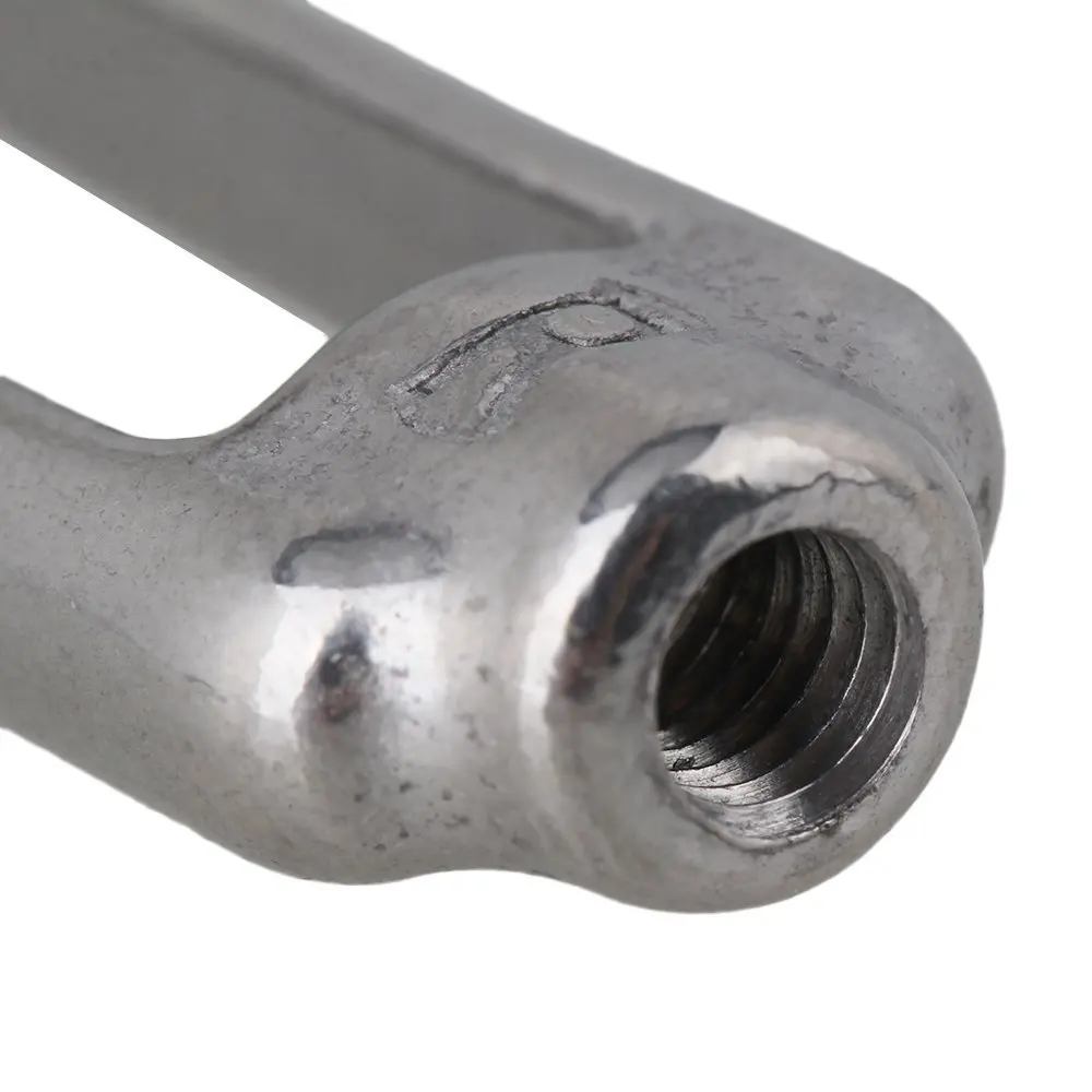 Silver-304-Stainless-Steel-European-Style-Hook-Hook-M5-Turnbuckles-Adjustable-Wire-Rope-Tensioners-Pack-of (4)