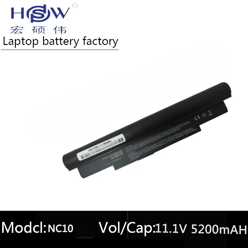 

5200MAH laptop battery for Samsung NC10 NC20 ND10 N110 N120 N130 N135, AA-PB6NC6W,1588-3366,AA-PB8NC6B AA-PB8NC6M AA-PL8NC6W