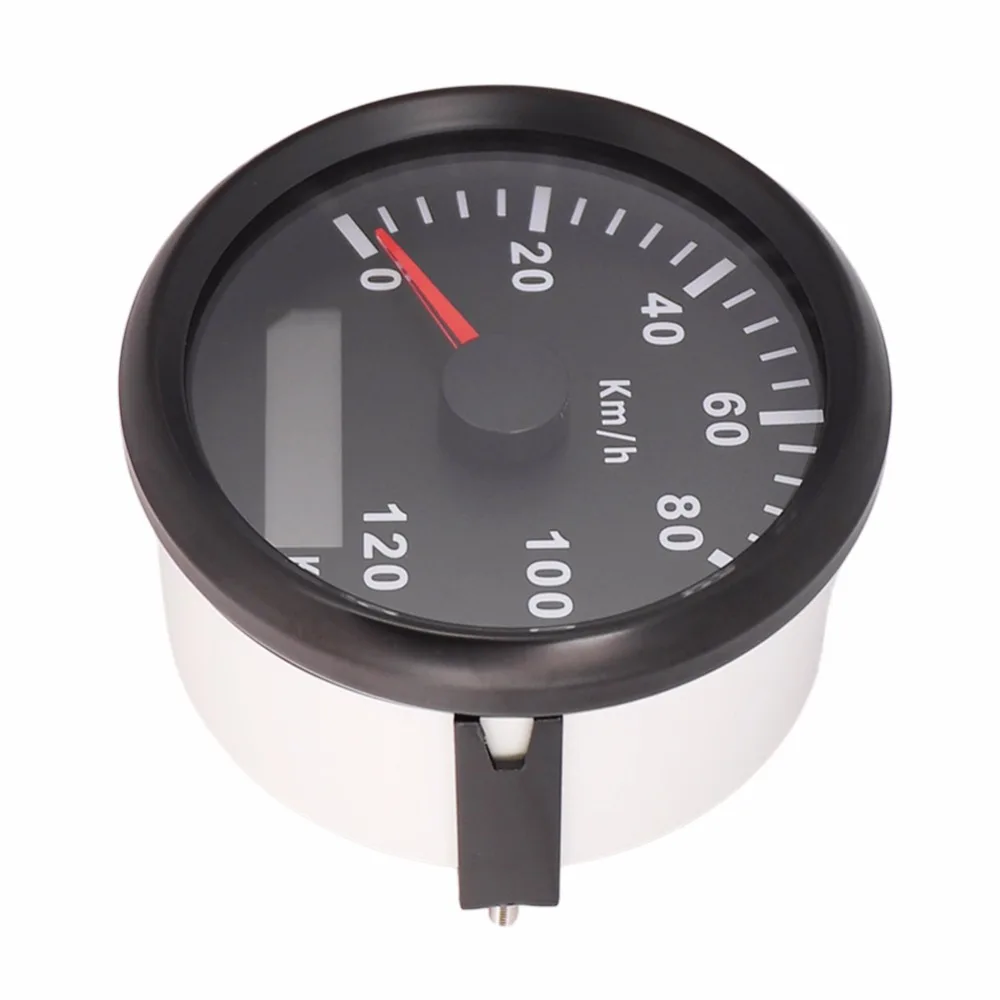 85 мм Мотоцикл лодка автомобиль gps датчик скорости 120 км/ч 200 с подсветкой + сенсор