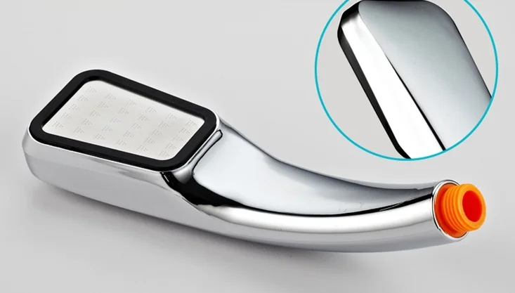 Ручной душ провести glp001wg осадков ручной головок ABS хромированный Handshower с одной