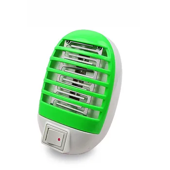 

LED Electric Mosquito Fly Bug Insect Trap Zapper Killer Night Lamp US Plug Roung