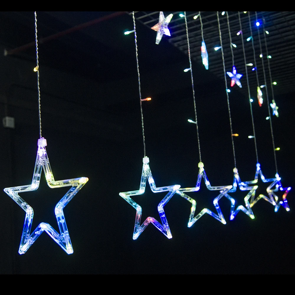 Weihnachten Leuchten Led vorhang licht Urlaub licht Eiszapfen