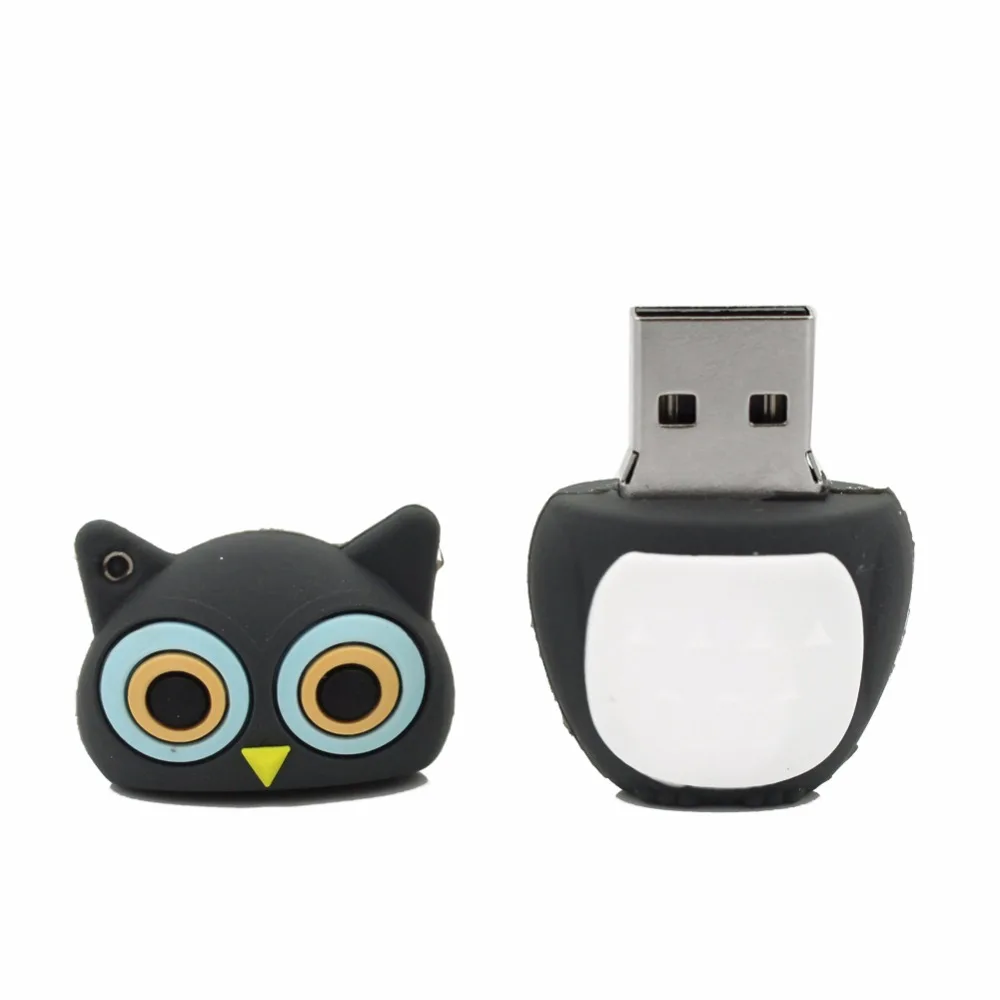 Флеш накопитель usb 2 0 в виде совы 4 ГБ 8 16 32 64 ГБ|bulk usb|card usbmemory card |