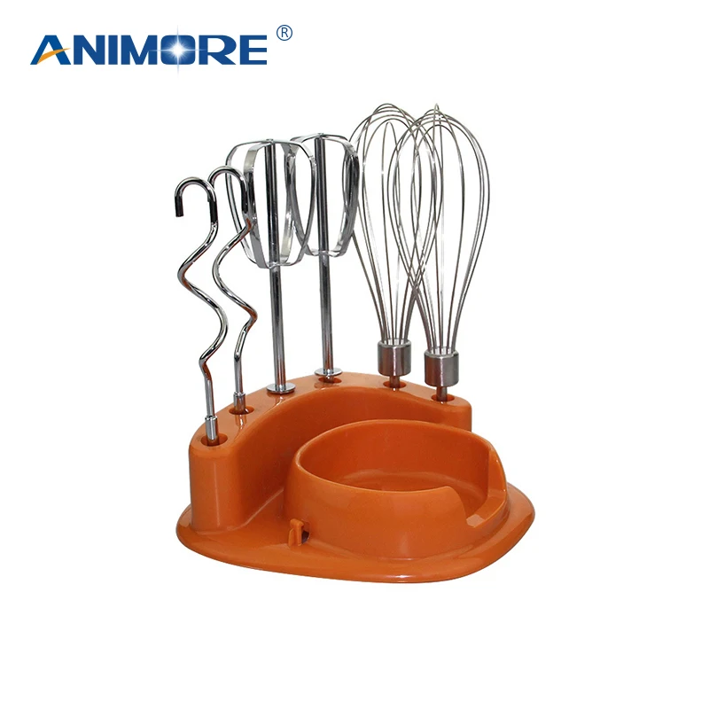 Online Animore 5 Kecepatan Adonan Mixer Tangan Telur Pemukul Blender Makanan Multifungsi Food Processor Ultra Power Listrik Dapur Mixer FM 04