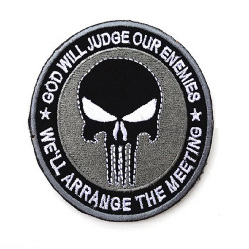 Patch0005punisherarmband(Black)