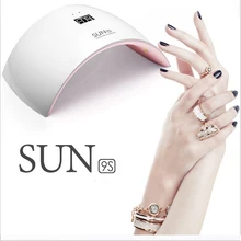 Профессиональный белый свет 24 Вт uvled sun9s Сушилки для ногтей машина для лак для ногтей гелевый Nail Art инструменты