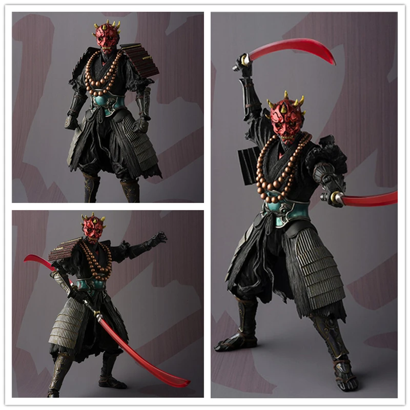 

Samurai Darth Maul PVC Action Figure Collectible Model Toys Doll Gift 18cm