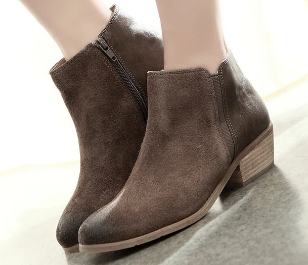 Women's Bootie Boots Zipper Women's Bootie Boots Zipper