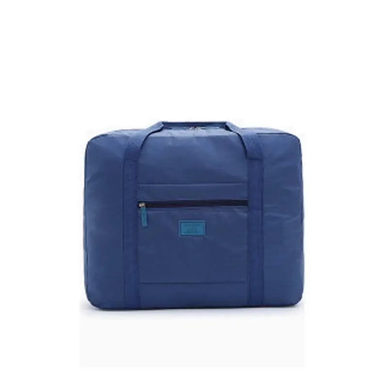 Дорожная сумка, сумки для хранения, ручная кладь, большая повседневная одежда, органайзер, чехол, чемодан - Цвет: Темно-синий