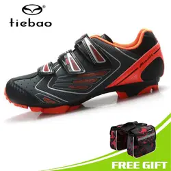 TIEBAO Professional велосипедная обувь 2018 система SPD самоблокирующиеся MTB велосипедная обувь горный велосипед кроссовки для бега для мужчин