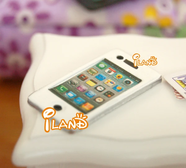 New 2014 iland 1/12 Dollhouse Miniature Mobile Phone Apple HC010 | Игрушки и хобби